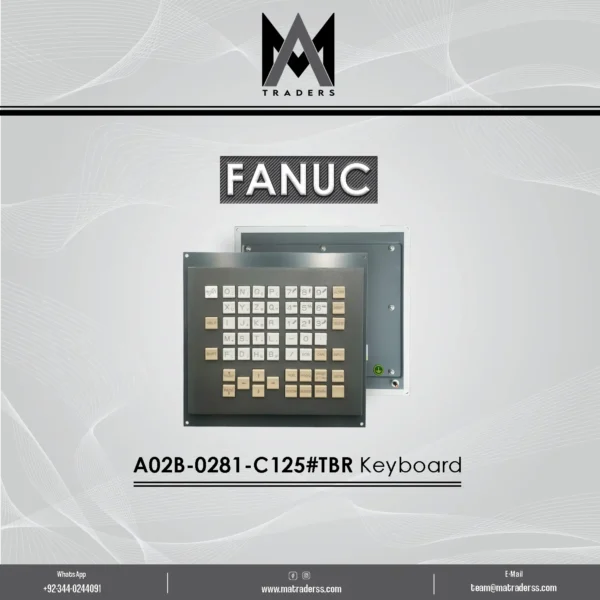 FANUC A02B-0281-C125 MDI Unit Keyboard