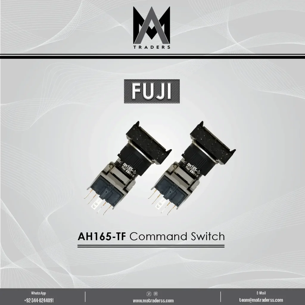 Fuji AH165-TF Industrial Command Switch – Durable & Reliable