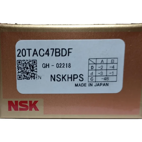 NSK 20TAC47BDF Angular Ball Bearing - Image 4