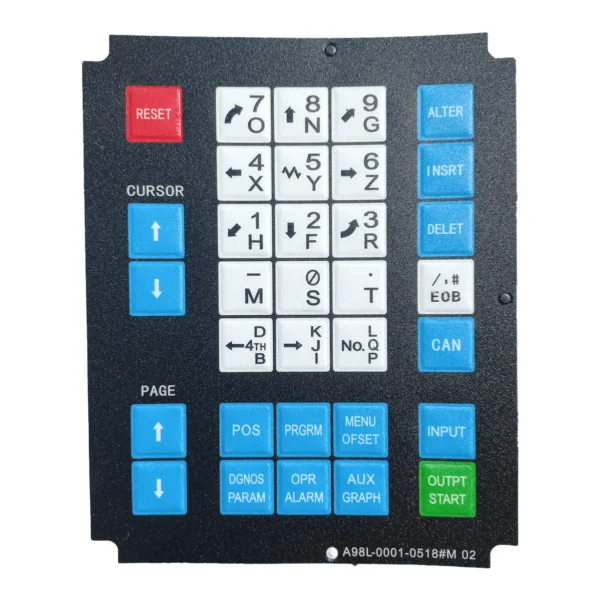 FANUC Membrane Keysheet A98L Series | CNC Keypad Cover - Image 2