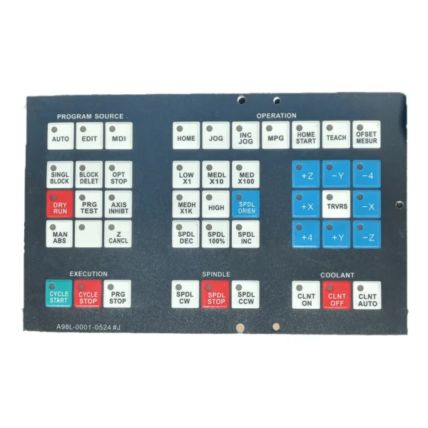 FANUC Membrane Keysheet A98L Series | CNC Keypad Cover - Image 8
