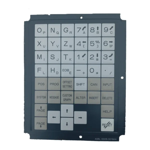 FANUC A98L-0005-0019#A Membrane Keysheet - Image 2