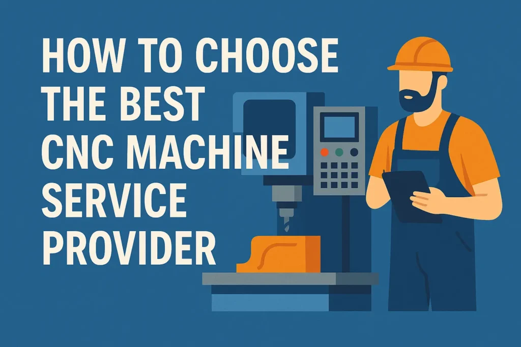 How to Choose the Best CNC Machine Service Provider